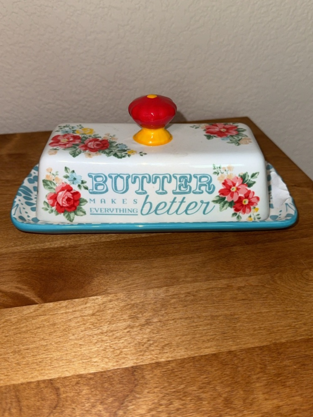 Pioneer Woman Covered
Butter Dish Stoneware
Vintage Floral Everything
Better